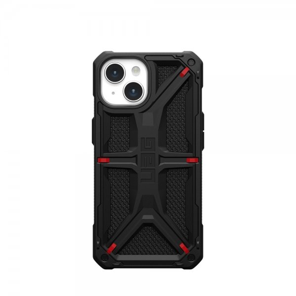 Urban Armor Gear (UAG) iPhone 15 -suojakuori, Monarch Kevlar Black