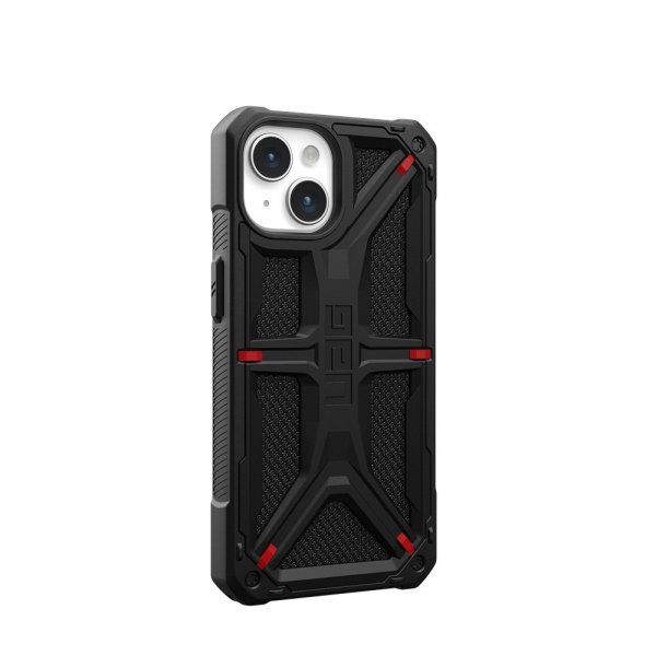 Urban Armor Gear (UAG) iPhone 15 -suojakuori, Monarch Kevlar Black