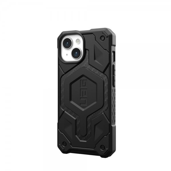 Urban Armor Gear (UAG) iPhone 15 -suojakuori Monarch Pro MagSafe Carbon Fiber