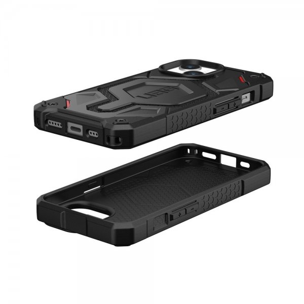 Urban Armor Gear (UAG) iPhone 15 -suojakuori Monarch Pro MagSafe Kevlar Black