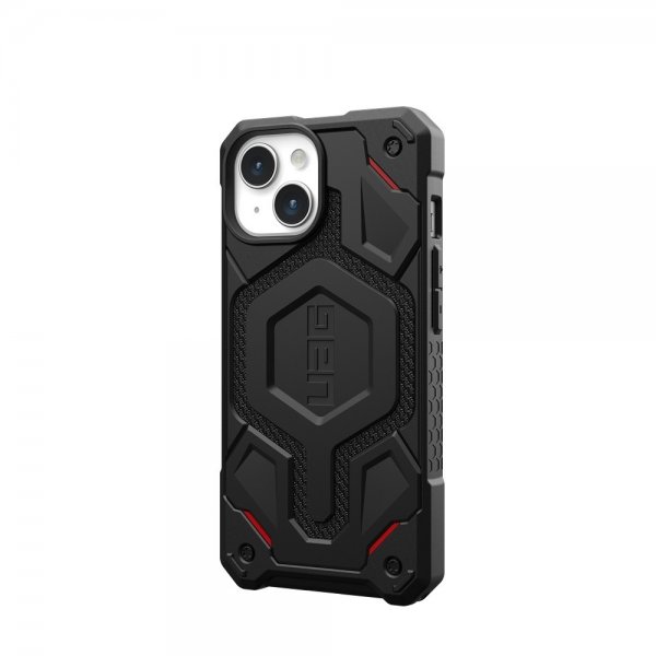 Urban Armor Gear (UAG) iPhone 15 -suojakuori Monarch Pro MagSafe Kevlar Black