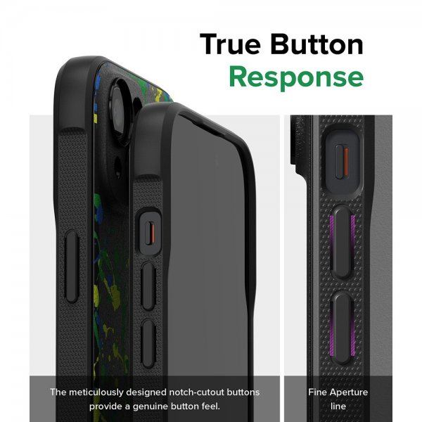Ringke iPhone 15 -kuori Onyx Design Action Painting