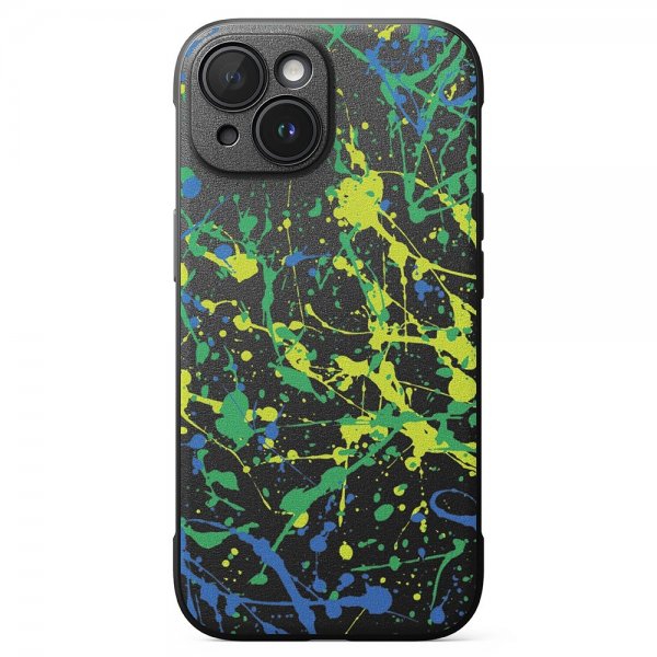 Ringke iPhone 15 -kuori Onyx Design Action Painting