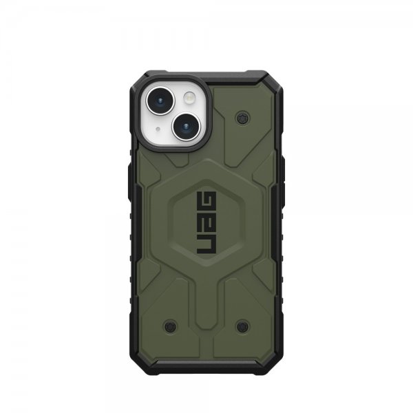Urban Armor Gear (UAG) iPhone 15 -kuori Pathfinder MagSafe Olive Drab