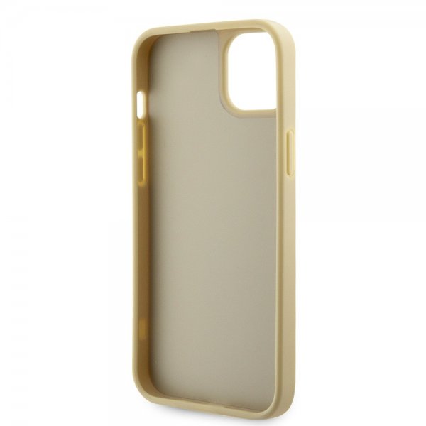 Guess iPhone 15 Kuoret Rhinestone Kulta