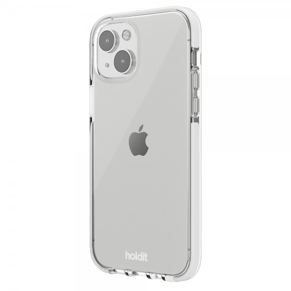 holdit iPhone 15 Seethru -suojakuori, valkoinen