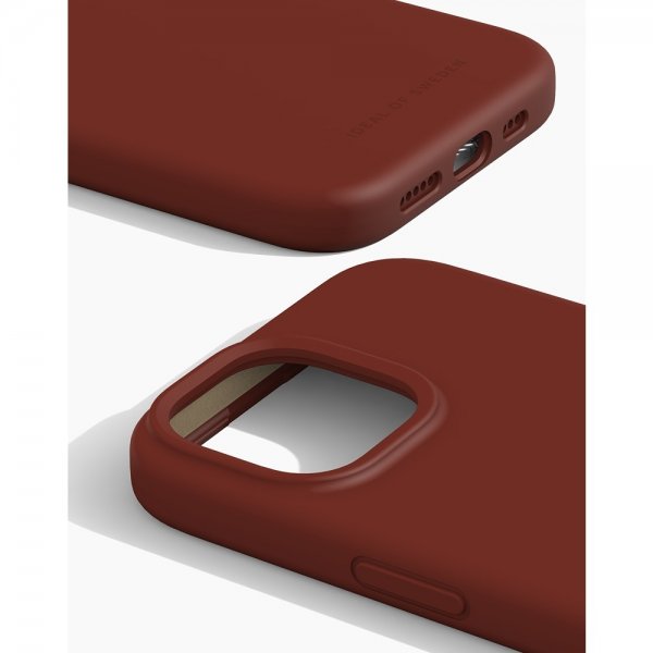 Ideal of Sweden iPhone 13/14/15 Kuori Silicone Case MagSafe Dark Amber