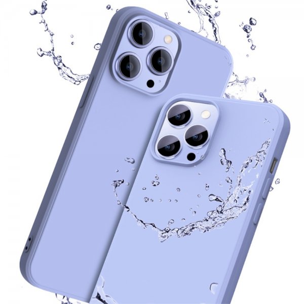 X-Level iPhone 15 -silikonikuori, punainen