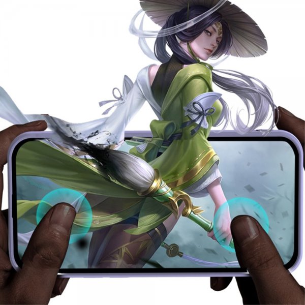 X-Level iPhone 15 -silikonikuori, punainen