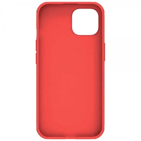 Nillkin iPhone 15 -suojakuori Super Frosted Shield Pro, punainen