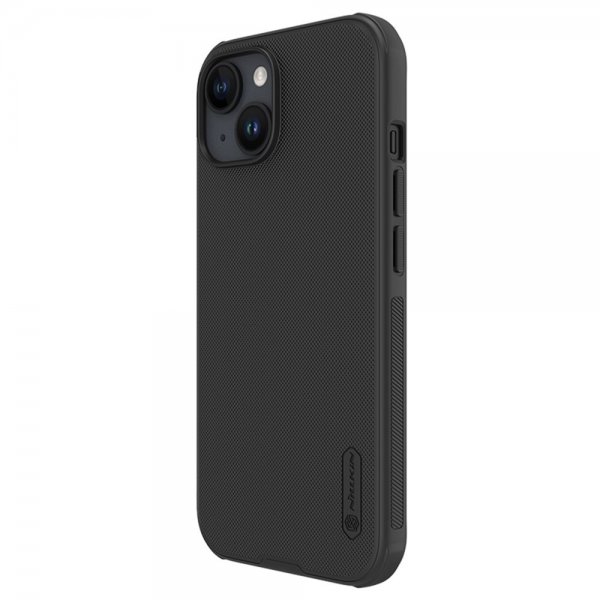Nillkin iPhone 15 Kuori Super Frosted Shield Pro Musta