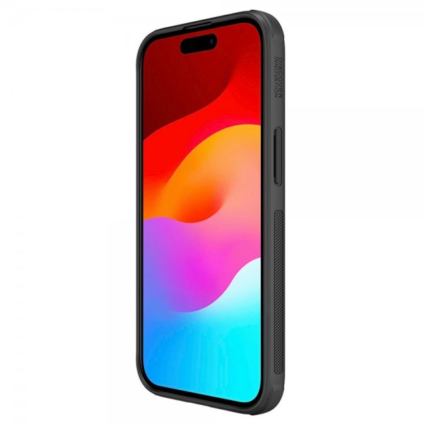 Nillkin iPhone 15 Kuori Super Frosted Shield Pro Musta