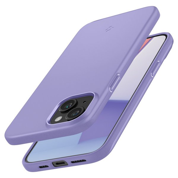 Spigen iPhone 15 Thin Fit -suojakuori, Iris Purple