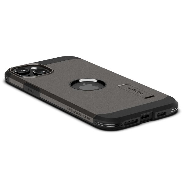 Spigen iPhone 15 Kuori Tough Armor MagFit Gunmetal