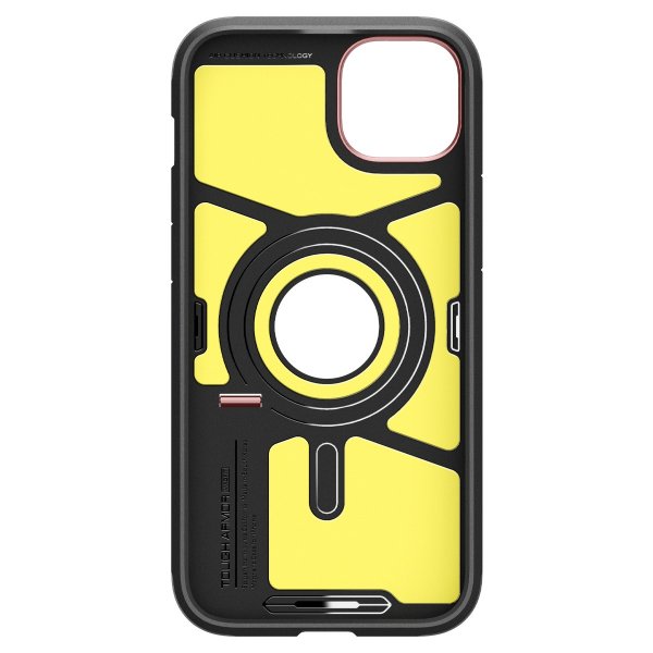Spigen iPhone 15 -kuori Tough Armor MagFit Rose Gold