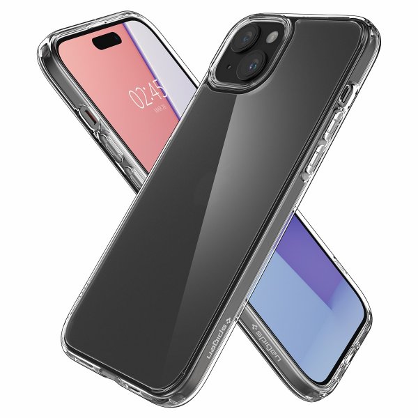Spigen iPhone 15 Ultra Hybrid Frost Clear -suojakuori