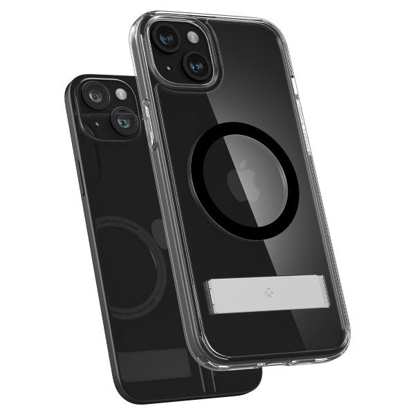 Spigen iPhone 15 Ultra Hybrid S MagFit -kuori, musta