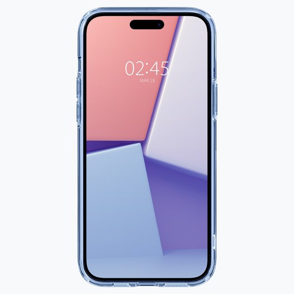 Spigen iPhone 15 Suojakuori Ultra Hybrid Sky Crystal