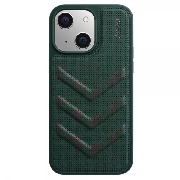 X-Level iPhone 15 -suojakuori V-muoto Vihreä