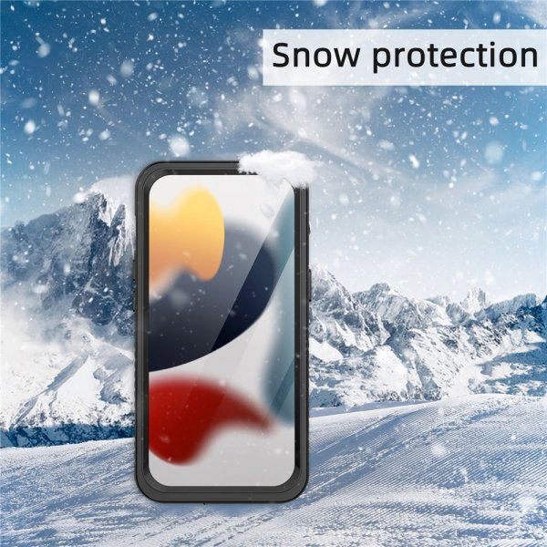 Redpepper iPhone 15 Kuori Vedenkestävä IP68 Musta