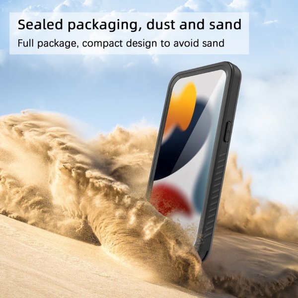 Redpepper iPhone 15 Kuori Vedenkestävä IP68 Musta