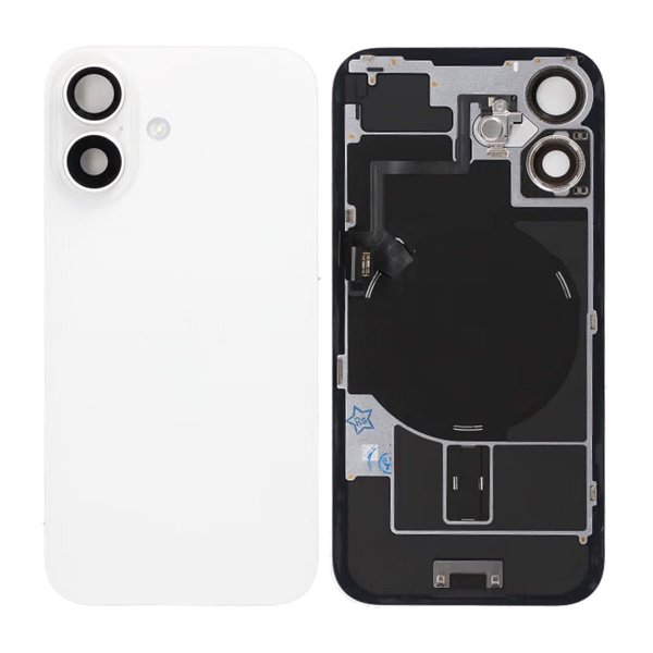 iPhone 16 Takalasi - Valkoinen