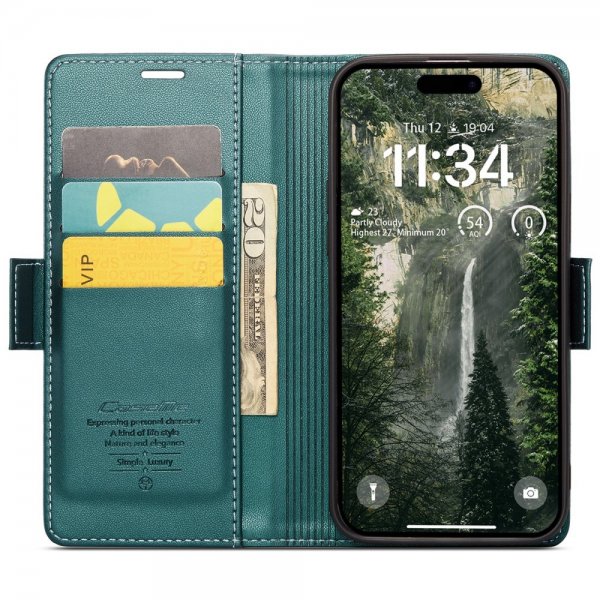 CaseMe iPhone 16 -suojakotelo, 023-sarja, vihreä