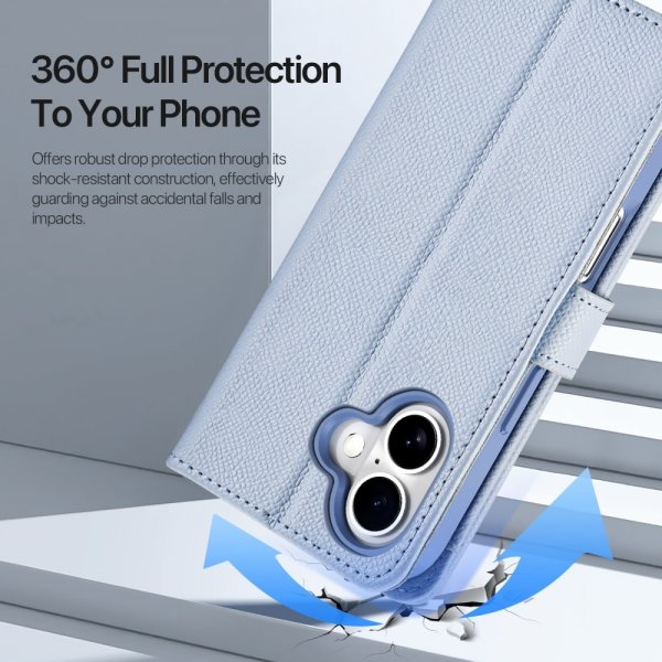 Dux Ducis iPhone 16 -kotelo 2-in-1 Lawa Series MagSafe - sininen