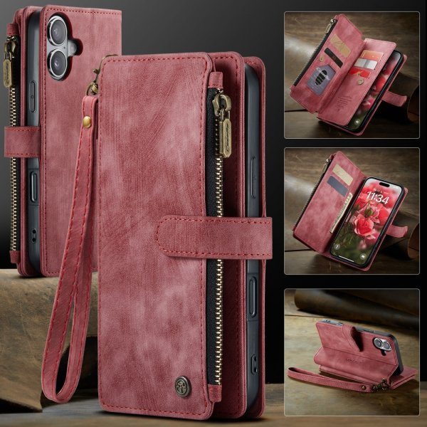 CaseMe iPhone 16 C30 Series Punainen suojakotelo