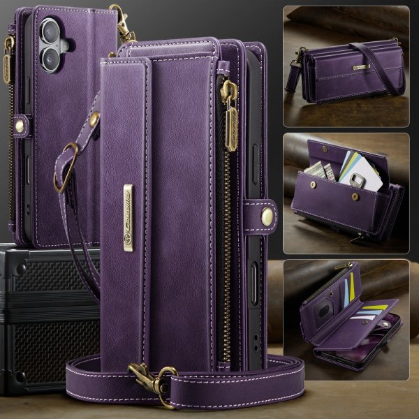 CaseMe iPhone 16 -suojakotelo C39-sarja violetti