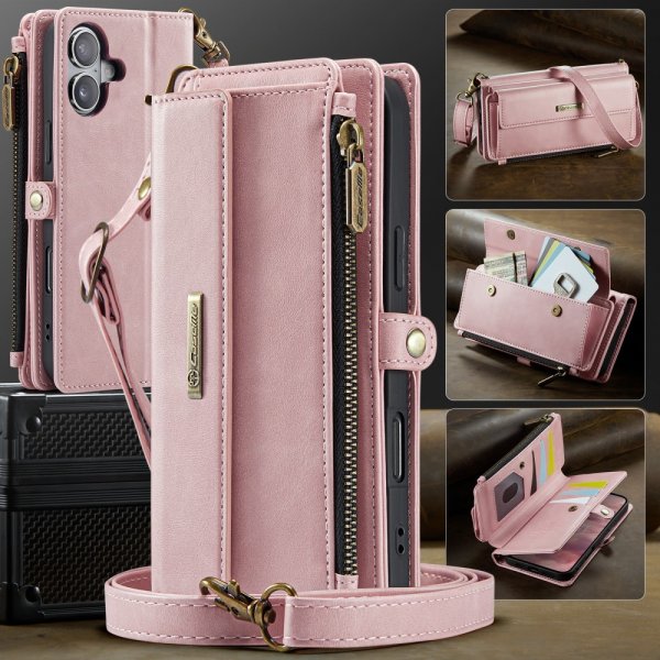 CaseMe iPhone 16 -kotelo C39-sarja Ruusukulta