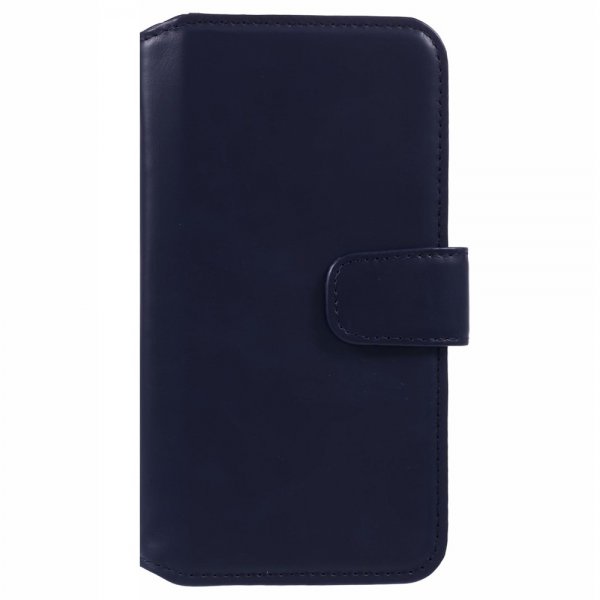 Nordic Covers iPhone 16 Kotelo Essential Leather Heron Blue