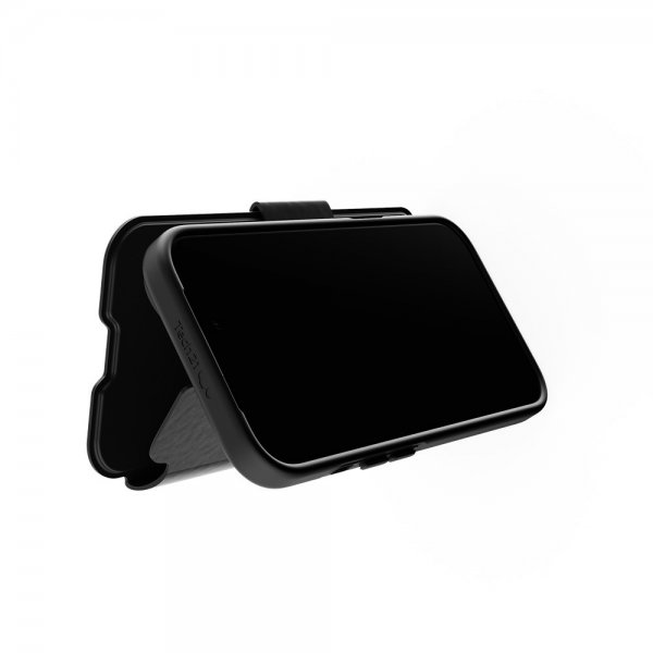 Tech21 iPhone 16 EvoLite Wallet -suojakotelo, musta