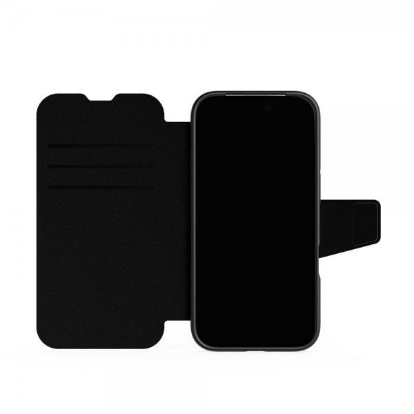 Tech21 iPhone 16 EvoLite Wallet -suojakotelo, musta