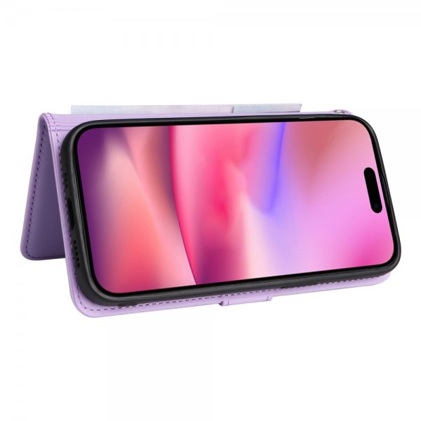 Betopnice iPhone 16 -kotelo irrotettavalla kuorella 005 Violetti