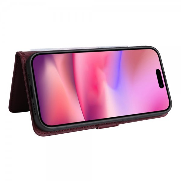 Betopnice iPhone 16 -suojakuori irrotettavalla kannella 005 Punainen