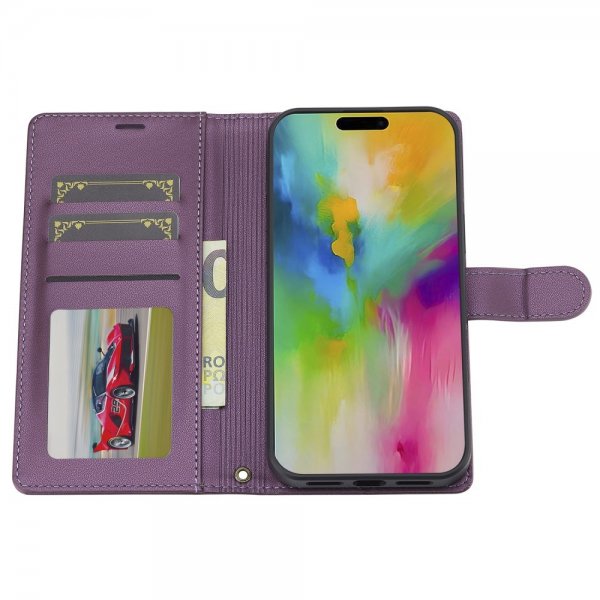 Lc.Imeeke iPhone 16 -kotelo irrotettavalla kuorella, L2 Series, MagSafe, violetti