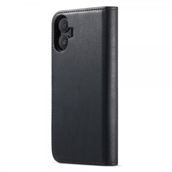 Dg.Ming iPhone 16 -suojakotelo irrotettavalla kuorella, musta