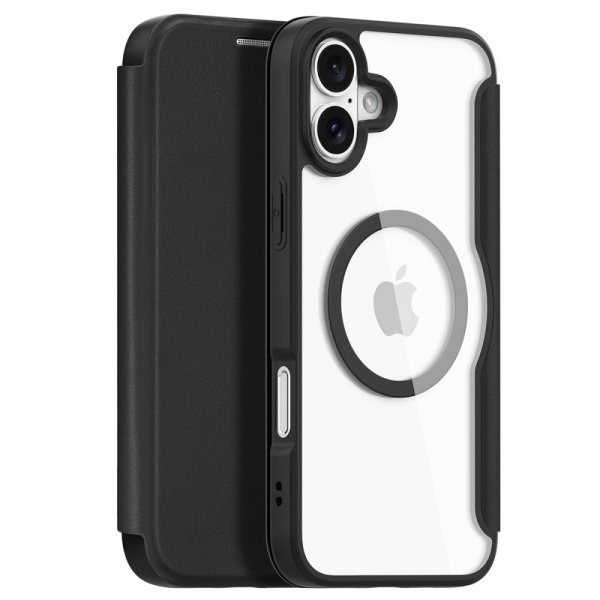 Dux Ducis iPhone 16 -kotelo Skin X Pro Series MagSafe, musta