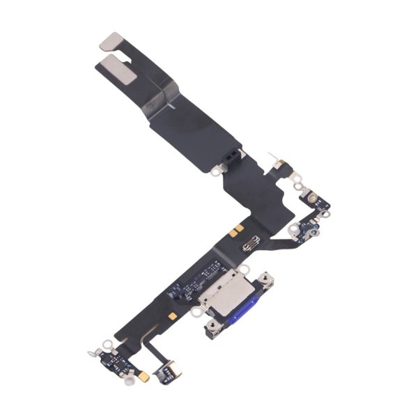 iPhone 16 latausliitin joustokaapeli alkuperäinen - sininen