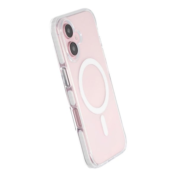 iPhone 16 Kuori Iskunkestävä MagSafe Valkoinen