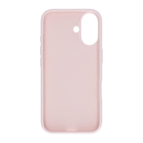 Rvelon iPhone 16 -silikonikuori, pinkki