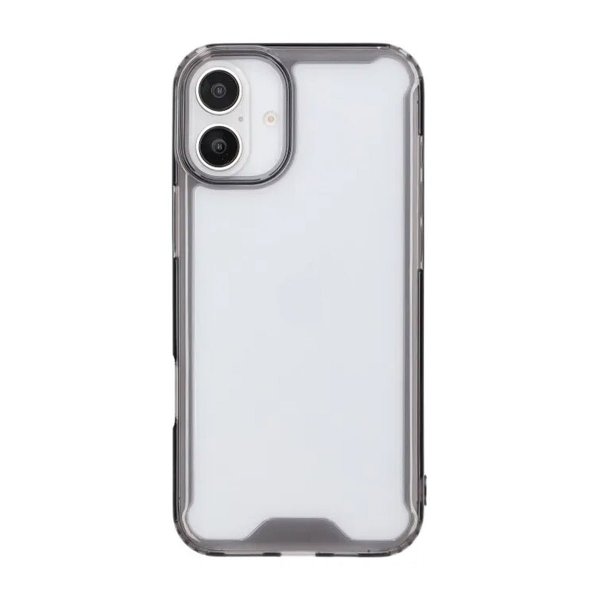 iPhone 16 Kuoret Iskunkestävä Musta