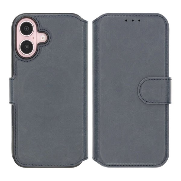 Rvelon iPhone 16 -suojakuori, 4 korttipaikkaa, MagSafe, sininen