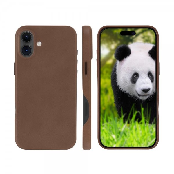 dbramante1928 iPhone 16 Plus -kotelo Lynge MagSafe Dark Tan