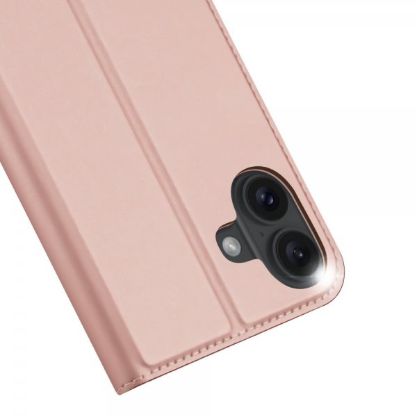 Dux Ducis iPhone 16 Plus -kotelo, Skin Pro Series, ruusukulta