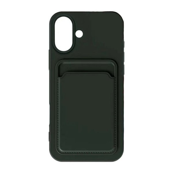 iPhone 16 Plus Kuoret Korttipidike Vihreä