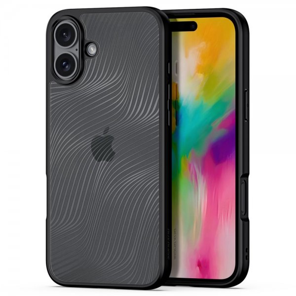 Dux Ducis iPhone 16 Plus -suojakuori, Aimo-sarja, musta