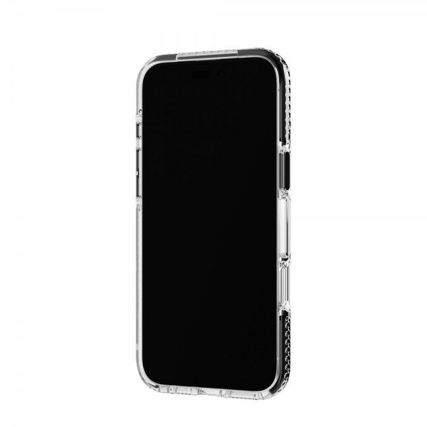 Tech21 iPhone 16 Plus -suojakuori EvoCrystal MagSafe, musta