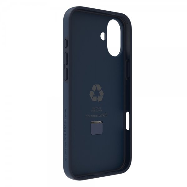 dbramante1928 iPhone 16 Plus -suojakuori Iceland Ultra D3O MagSafe Kickstand sininen